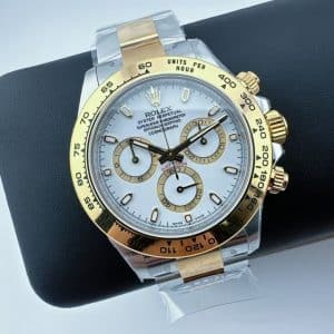 VSF Super Clone Daytona – Two-Tone Steel & Yellow Gold Tone × White Dial (China, VSF)