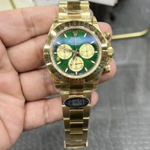 Clean Factory 4131 Super Clone Gold Daytona with Green Dial (China)