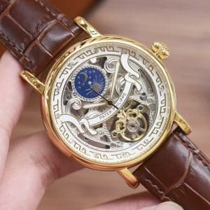 Replica Patek Philippe Skeleton Moonphase Tourbillon