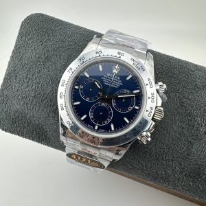 Clean Factory 4131 Super Clone Steel Daytona with Deep Blue Dial (China)