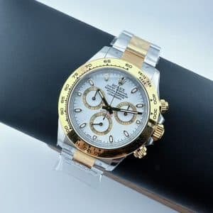 VSF Super Clone Daytona – Two-Tone Steel & Yellow Gold Tone × White Dial (China, VSF)
