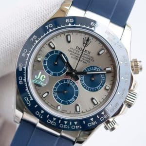 JC Factory Super Clone Daytona — Blue Dial / Oysterflex Style Strap