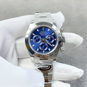 BTF 4130 China Super Clone Steel Daytona with Deep Blue Dial from Better Factory
