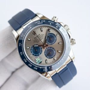 JC Factory Super Clone Daytona — Blue Dial / Oysterflex Style Strap