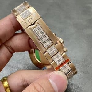 VSF Super Clone Rainbow Daytona – Full Pavé × Rose Tone
