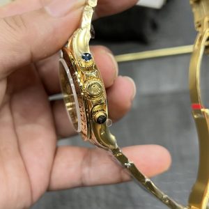 Clean Factory 4131 Super Clone Gold Daytona with Green Dial (China)