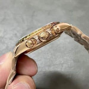 VSF Super Clone Rainbow Daytona – Full Pavé × Rose Tone