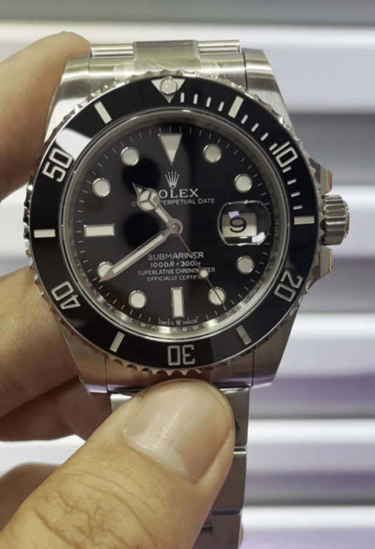 Submariner in dim light