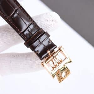 Super Clone Vacheron Constantin Historiques 3100V/000R-B422 40mm Off White Dial Rose Gold Case Leather Strap TW Factory