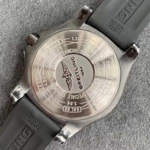 Super Clone Breitling Avenger 45 Black Tactical Dial Stainless Steel Rubber Strap GF Factory