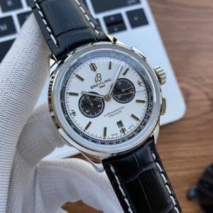 Super Clone Breitling Premier Chronograph 42 — Multi-Color Collection, Stainless Steel & Rose-Tone | BLS Factory Edition