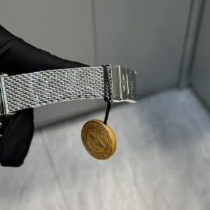 China Replica Breitling Superocean Heritage Chronograph “Panda Dial” Mesh Bracelet — BLS Factory