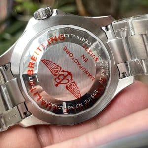 Super Clone Breitling Superocean 44 Turquoise Dial Stainless Steel Bracelet BLS Factory