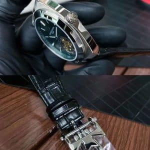 Super Clone Vacheron Constantin Overseas Tourbillon 42.5mm Light-Blue Dial Stainless Steel Integrated Bracelet BBS Factory
