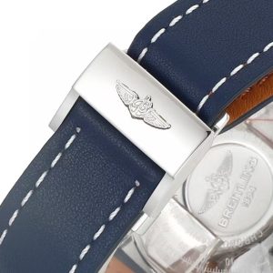 Breitling Navitimer Super Clone – BLS Factory Stainless Steel Blue Dial on Nubuck Leather