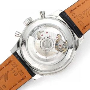 Breitling Navitimer Super Clone – GR Factory V2 Steel Case Black Dial on Extendable Steel Bracelet