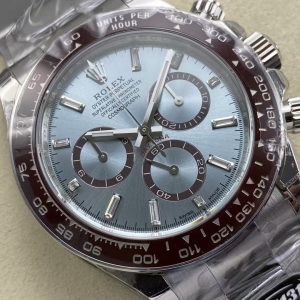 BTF BT4131 China Super Clone Daytona Ice Blue with Chestnut Brown Bezel