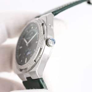 Vacheron Constantin Overseas Moonphase & Retrograde Date Multi-Color Set · Rose Gold & Steel · Diamond Bezel · High-End China Super Clone