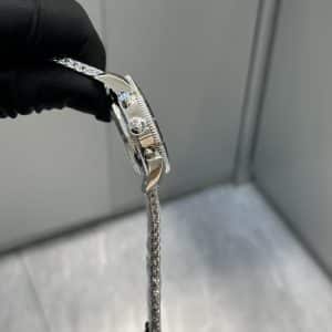China Replica Breitling Superocean Heritage Chronograph “Panda Dial” Mesh Bracelet — BLS Factory