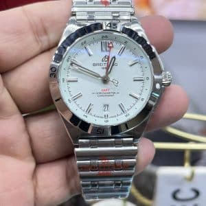 Breitling Chronomat GMT – White Orbit Edition (China Super Clone · BLS/VS Grade)