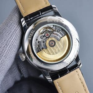 Super Clone Vacheron Constantin Historiques 47101 40mm Off White Dial Steel Case Leather Strap TW Factory