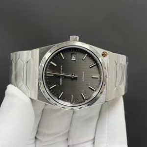 Super Clone Vacheron Constantin Historiques 222 37mm Black Dial Steel Case Integrated Bracelet OP Factory