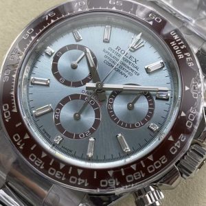 BTF BT4131 China Super Clone Daytona Ice Blue with Chestnut Brown Bezel