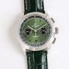 Super Clone Breitling Premier Chronograph 42 Green Dial Stainless Steel Green Leather BLS Factory