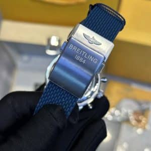 Super Clone Breitling Superocean Heritage Chronograph Blue Dial · K Factory China Replica Edition