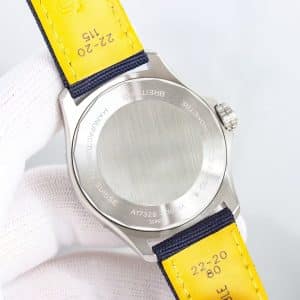 Super Clone Breitling Avenger 43 Blue Dial Stainless Steel Fabric Strap GF Factory