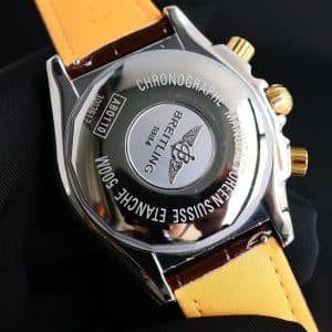 Super Clone Breitling Montbrillant Chronograph Two-Tone Cream Dial BLS Factory
