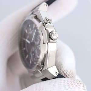 Super Clone Vacheron Constantin Overseas 7700V 41mm Grey Dial Stainless Steel Integrated Bracelet KB Factory