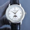 Super Clone Vacheron Constantin Historiques 47101 40mm White Dial Steel Case Leather Strap TW Factory