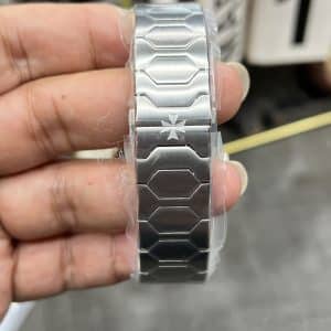 Super Clone Vacheron Constantin Historiques 222 37mm Blue Dial Steel Case Integrated Bracelet TW Factory