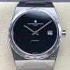Super Clone Vacheron Constantin Historiques 4200H/000A-B755 37mm Black Dial Steel Case Integrated Bracelet TW Factory