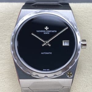 Super Clone Vacheron Constantin Historiques 4200H/000A-B755 37mm Black Dial Steel Case Integrated Bracelet TW Factory