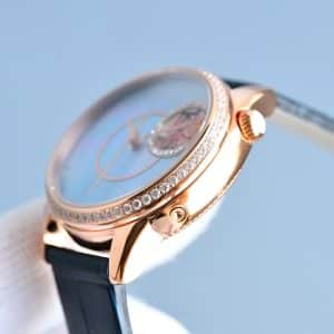 YMS Factory Super Clone Vacheron Constantin Égérie Moon Phase Blue Dial Nezha Edition Ref. 8005F/000R-B958 Replica