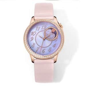 KB Factory Super Clone Vacheron Constantin Égérie Moon Phase Lilac Mother-of-Pearl Dial Ref. 8005F/000R-B958 Replica