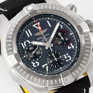 Super Clone Breitling Avenger 45 Black Dial Stainless Steel Case BLS Factory