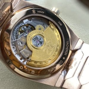 Super Clone Vacheron Constantin Historiques 4200H/000R-9359 37mm Brown Dial Rose Gold Case Integrated Bracelet SJ Factory