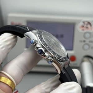 Rolex Daytona 116519LN “Cement Grey” — VS Factory V2 Super Clone (4131 Movement, Rubber Strap, 155g Weighted Edition)