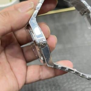 Super Clone Vacheron Constantin Overseas Tourbillon 42.5mm Blue Dial Stainless Steel Integrated Bracelet BBR Factory