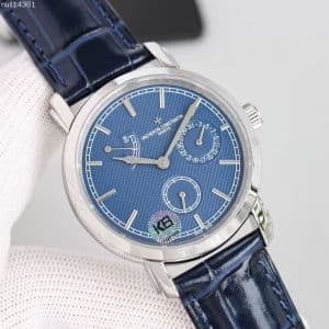 Vacheron Constantin Traditionnelle Power-Reserve Pointer-Date Blue Dial — KB Factory 40mm Super Clone