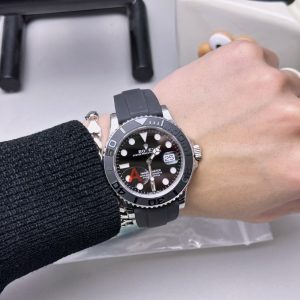 China Super Clone Yacht-Master Two-Tone with Everose-Tone Bezel and Black Dial