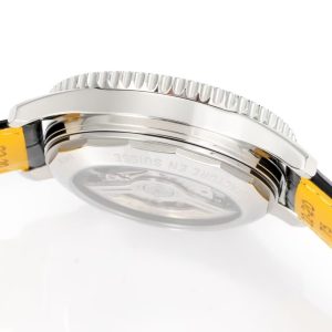 Breitling Navitimer Super Clone by BLS Factory — Steel Case, Dark Dial, Black Leather Strap
