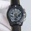 Super Clone Breitling Avenger 45 Grey Dial Black Steel Tactical Strap KB Factory