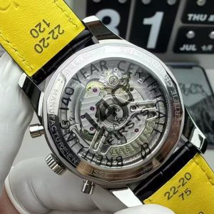 Breitling Navitimer Super Clone by BLS Factory — Steel Case, Black Dial, Black Leather Strap