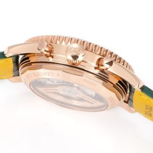Breitling Navitimer Chronograph Super Clone – BLS Factory Rose Gold Case Green Dial Edition