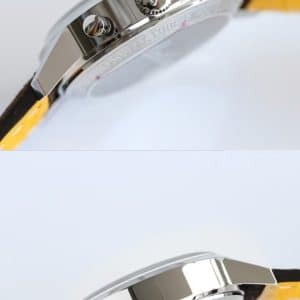 Super Clone Breitling Top Time 41 Zorro Dial Stainless Steel Leather Strap BLS Factory