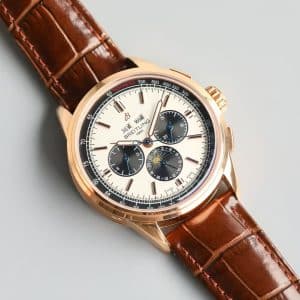 Super Clone Breitling Premier Moonphase Calendar – BLS Factory (Rose Gold / Cream Dial)